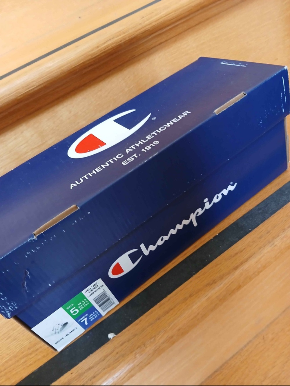 Champion Unisex IPO Repeat White Logo Slide Sandals - Picture 2 of 5